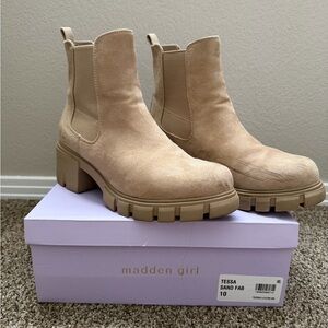 Madden Girl Sand Ankle Booties